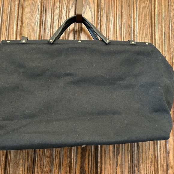 NWT Canvas and leather weekender tote - Picture 2 of 4